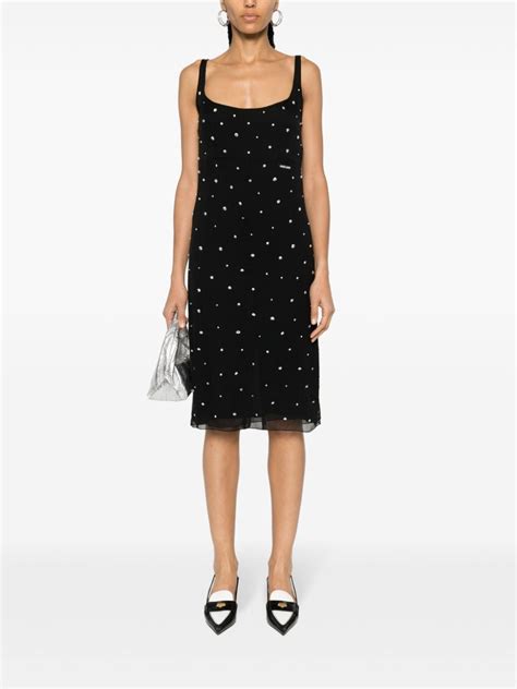 miu miu rhinestone dress